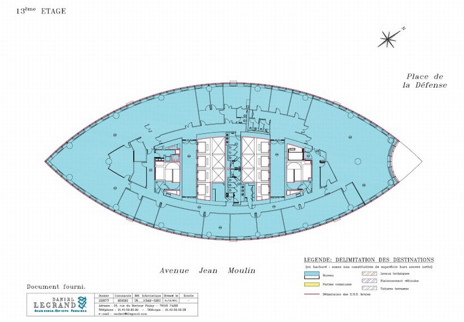 Bureau La Défense 5819m² Location bureau Puteaux Hauts-de-Seine OLBUR2100425 26